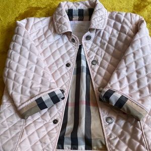 Burberry quilted coat